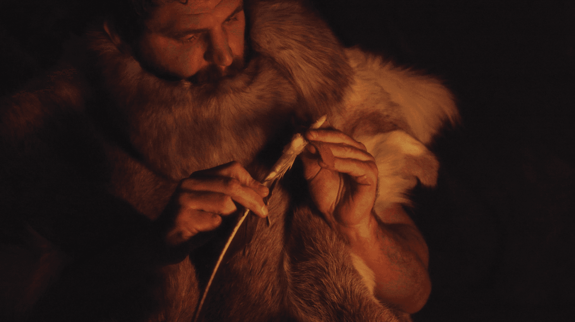 Frame from Neandertal - avvoltoi e riti ancestrali film