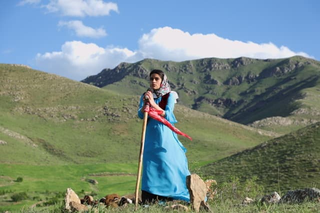 Frame from Dasht Mikhanad film