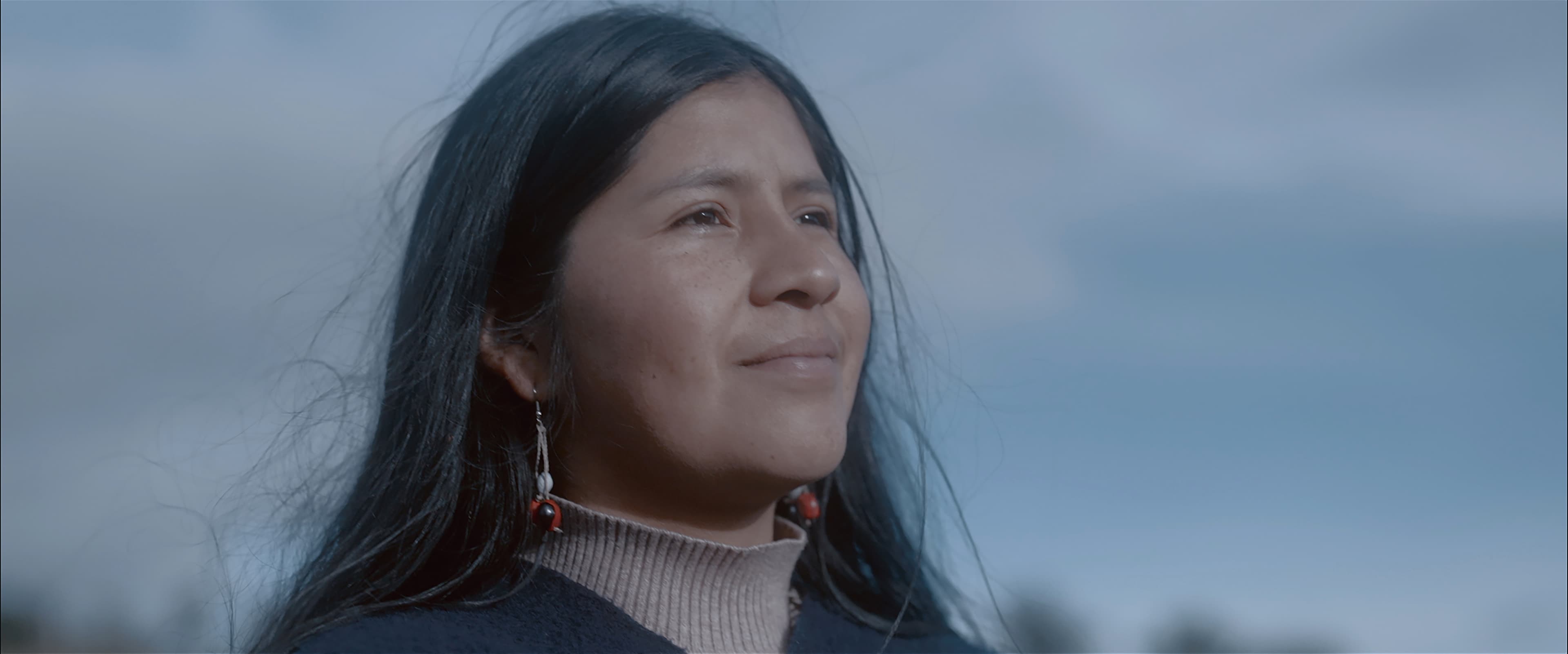 Frame from Como el agua, la piedra y la espuma film