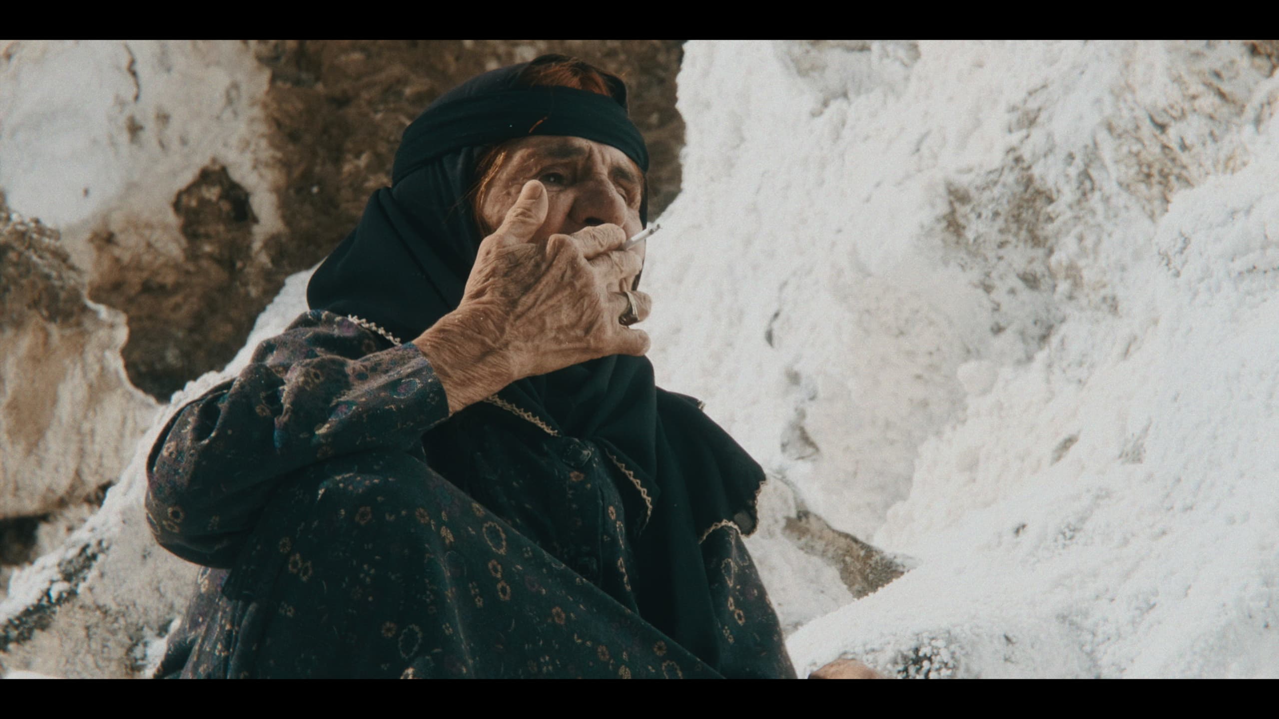 Frame from Baraftoo film