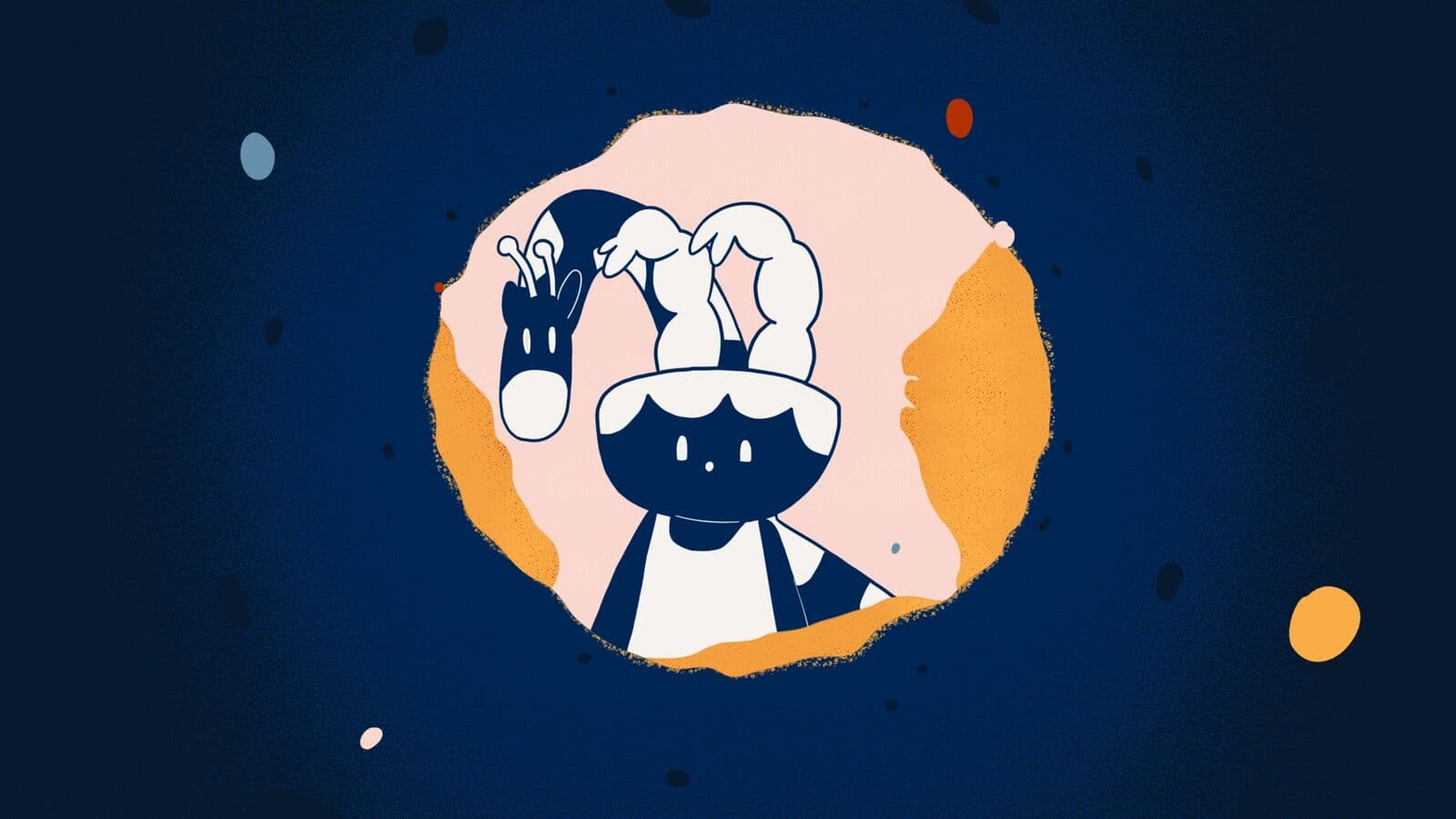 Frame from LE TUNNEL DE LA NUIT film