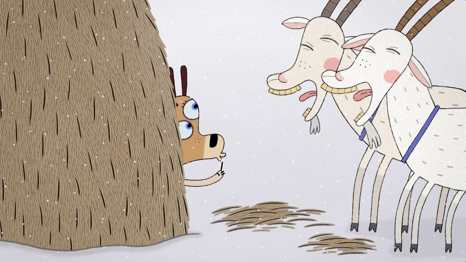 Frame from DER STRACHEL IM PO film