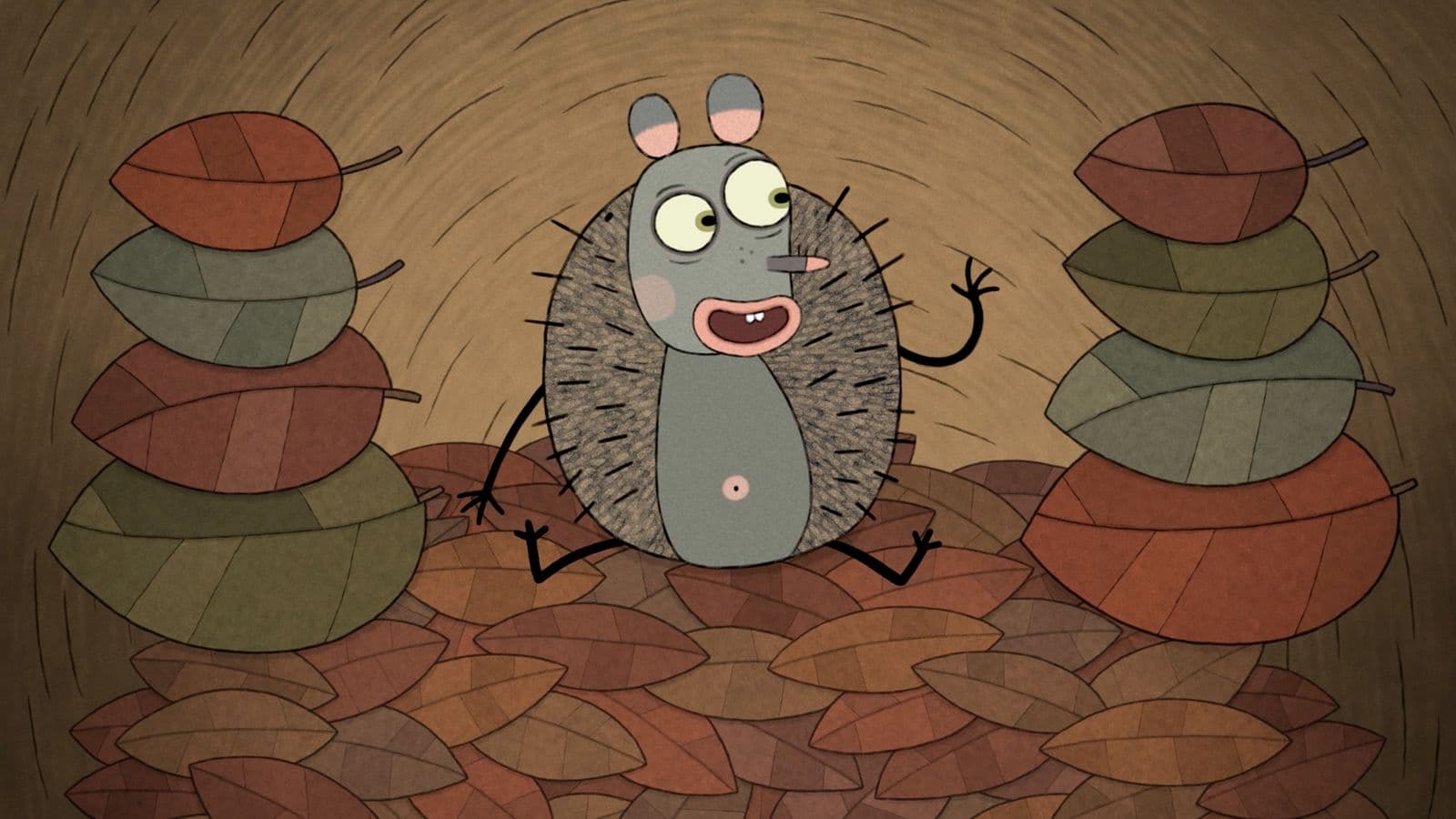 Frame from DER STRACHEL IM PO film