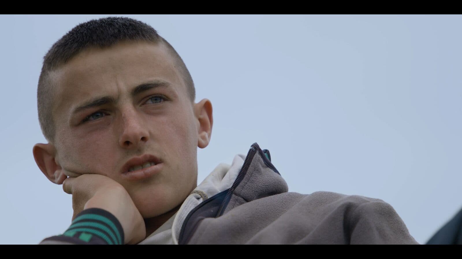 Frame from THE MOUNTAIN WON’T MOVE film