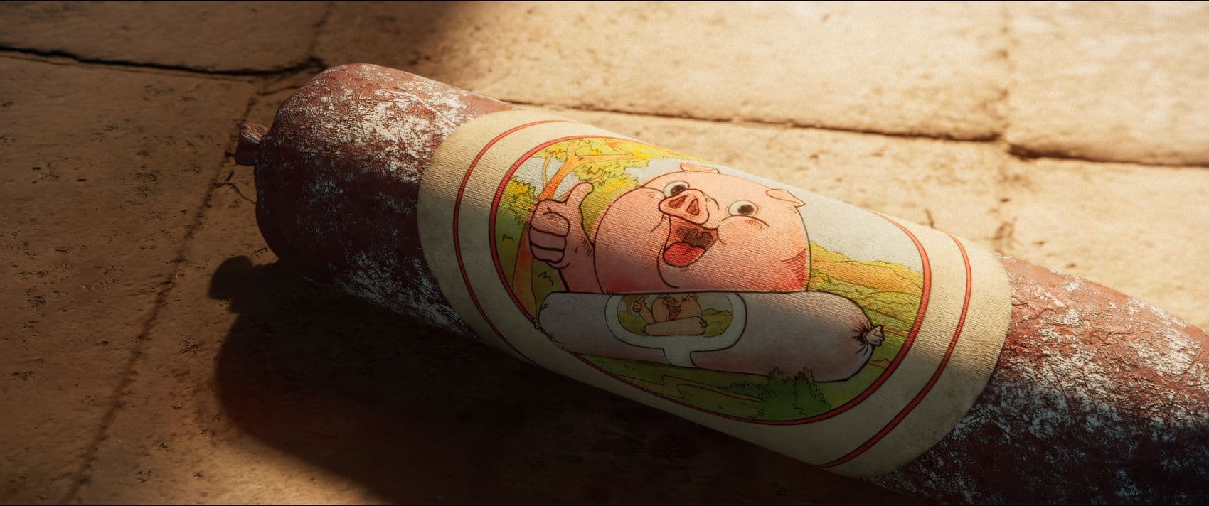 Frame from AMEN film