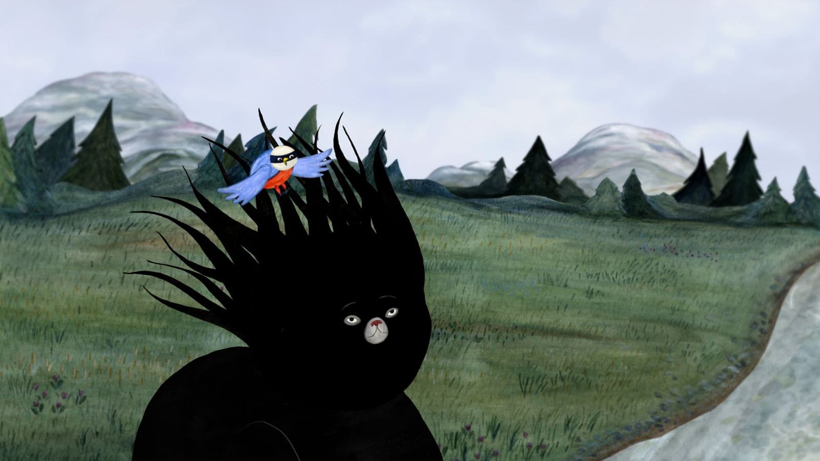 Frame from CONTE SAUVAGE film