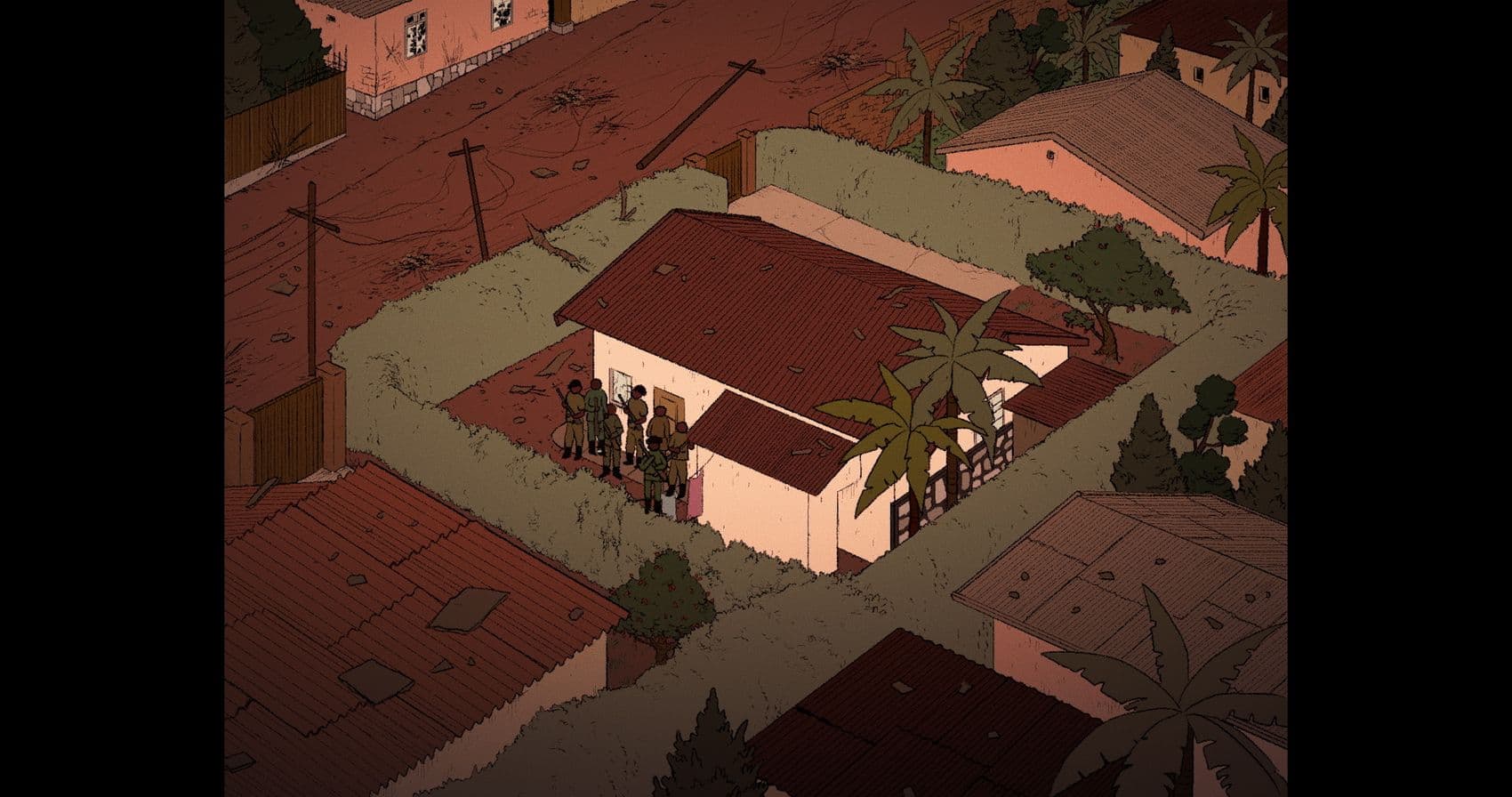 Frame from IBUKA, JUSTICE film