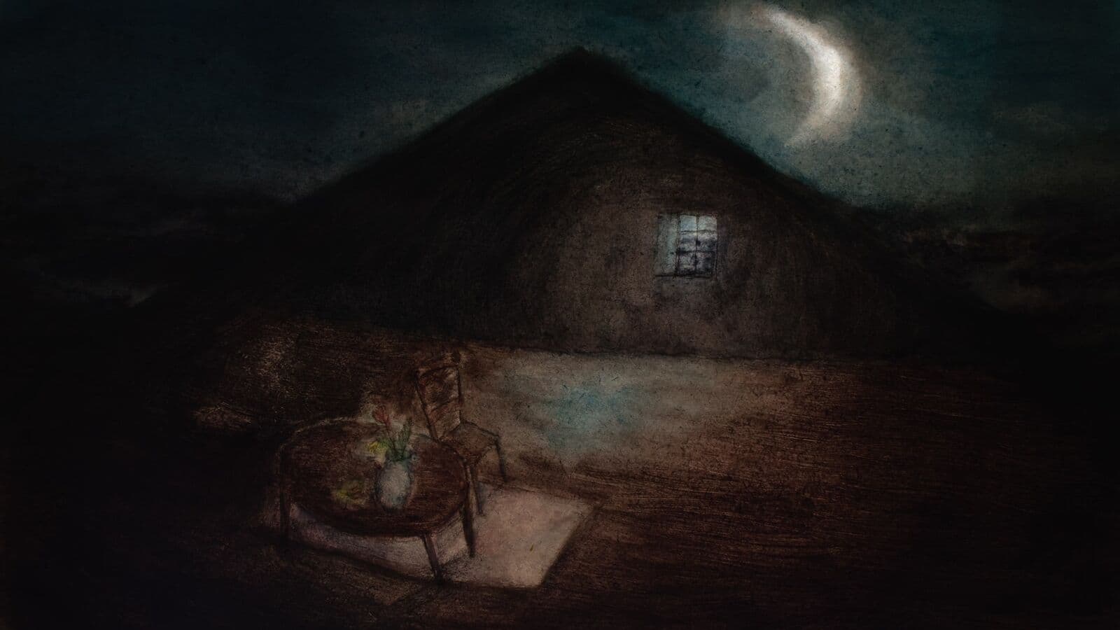 Frame from LE CHAT, LE RENARD ET LE LOUP film