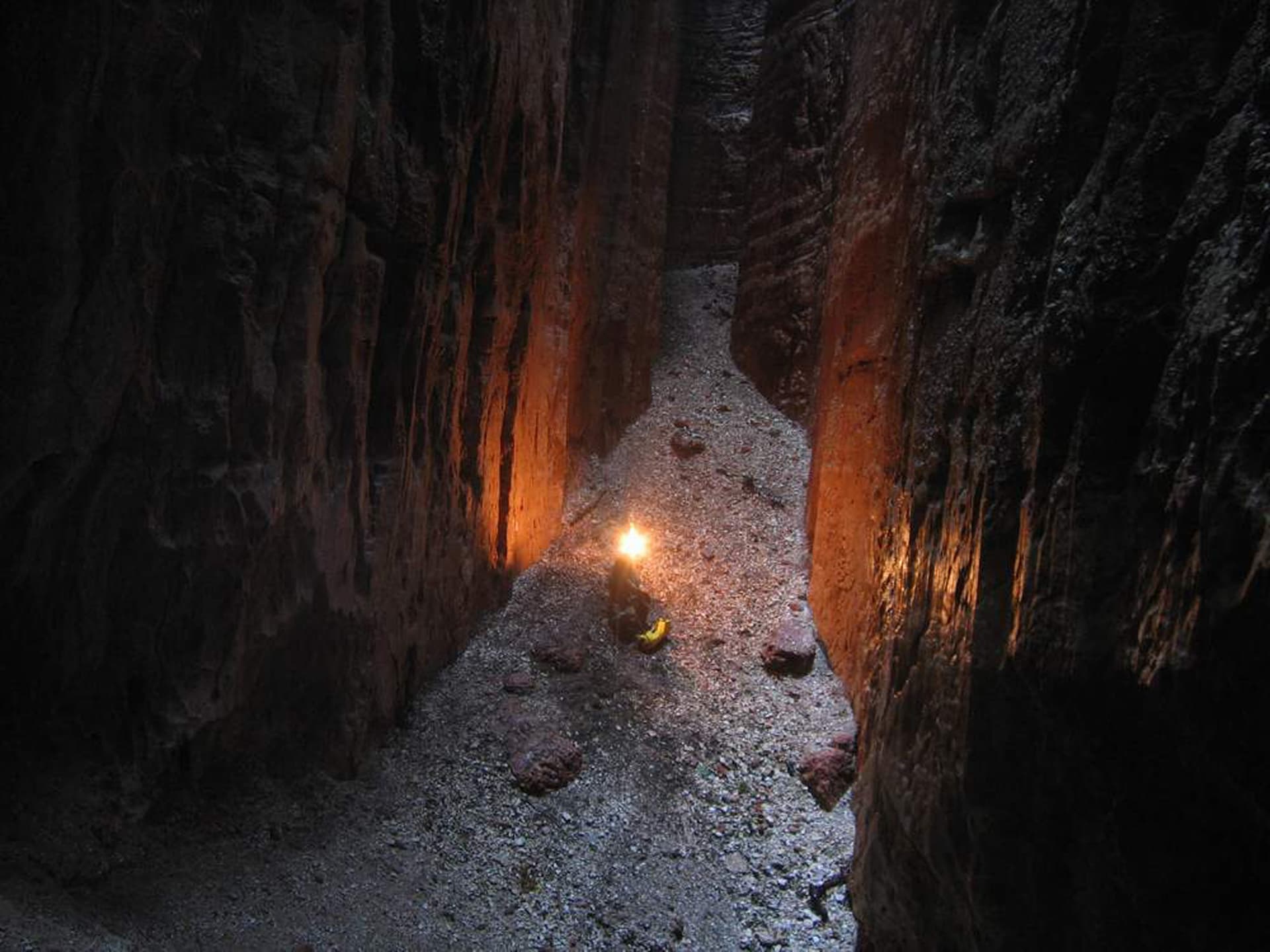 Frame from L’ABISSO film