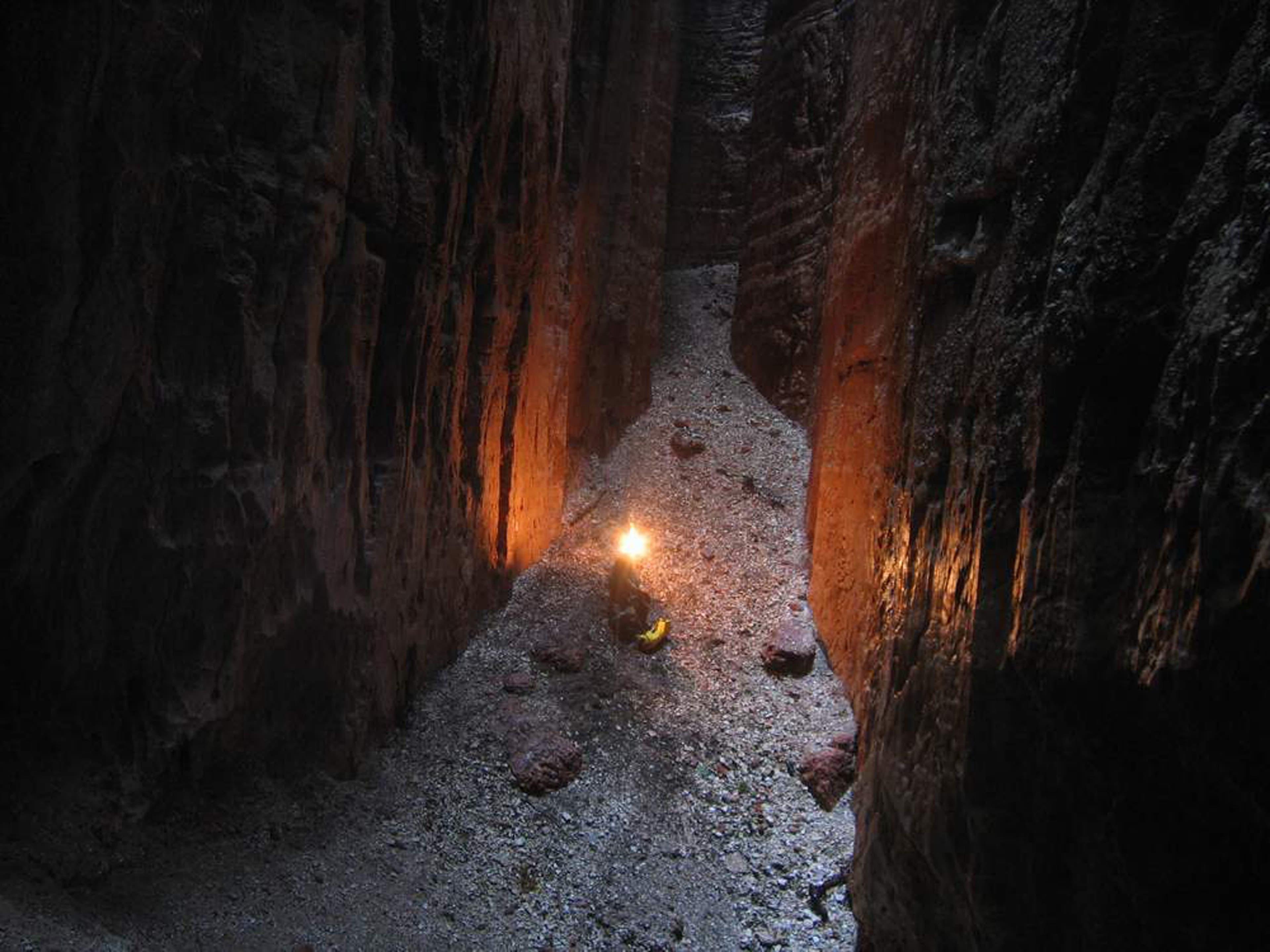 Frame from L’ABISSO film