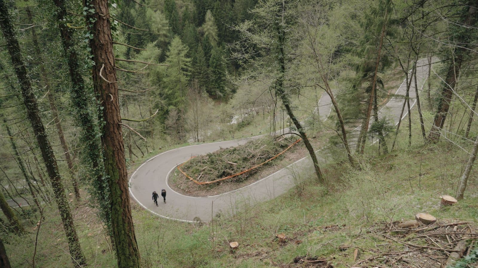 Frame from IL CAMMINO film