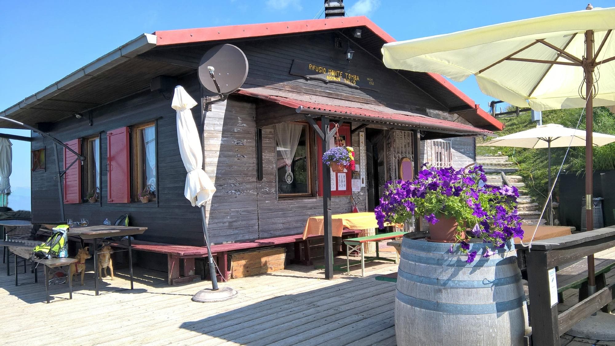 photo from Rifugio Monte Tomba